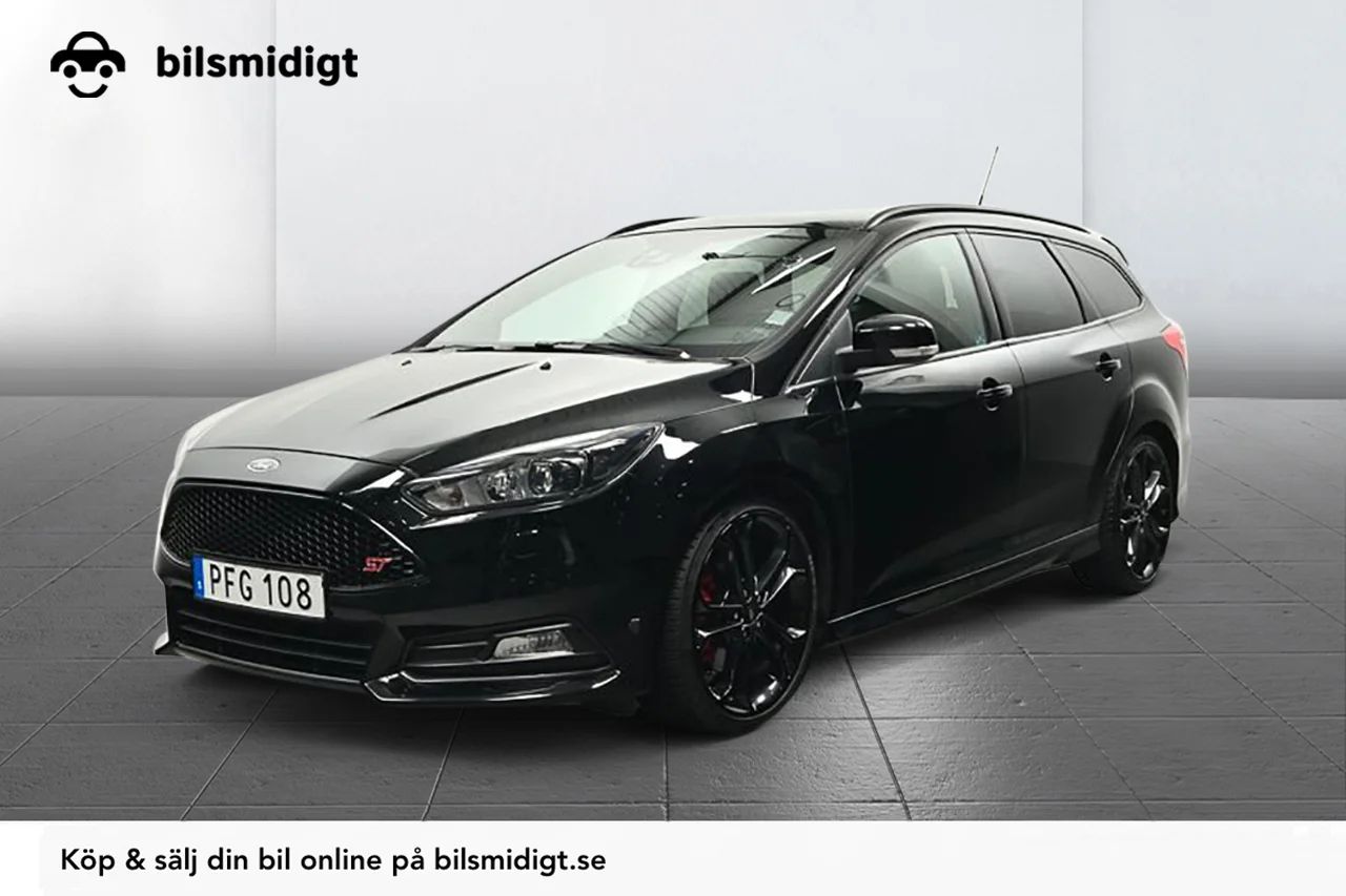 Ford Focus ST Kombi Aut Läder Elsäte Keyless Filassist 185hk – bild 1 av 25