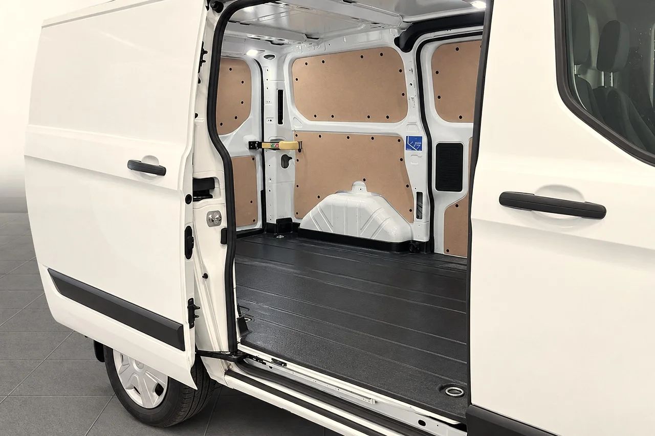 Ford Transit Custom 280 2.0 L1 Automat 2xSidodörr 3-sits P-Sensorer MOMS 130hk – bild 6 av 12