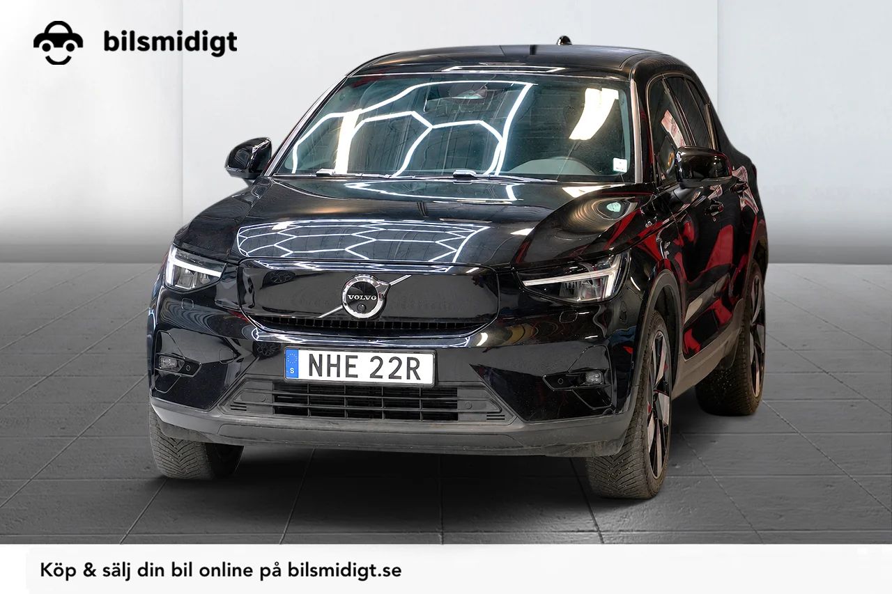 Volvo C40 Recharge Twin Ultimate Drag Pano 360° BLIS H/K MOMS 408hk – bild 1 av 16