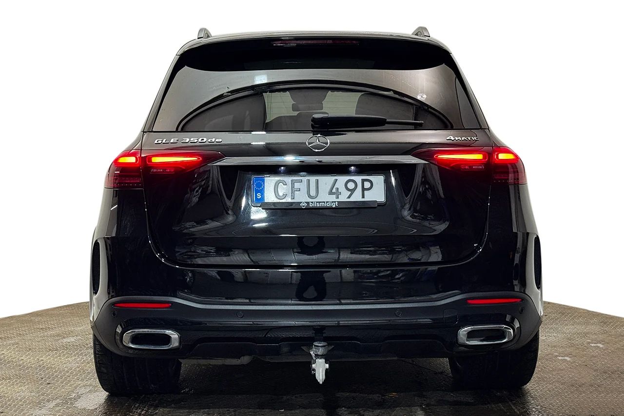 Mercedes-Benz GLE 350 de 4MATIC AMG Line Premium Plus Drag AIRMATIC Pano Burmester 360° 333hk – bild 7 av 28