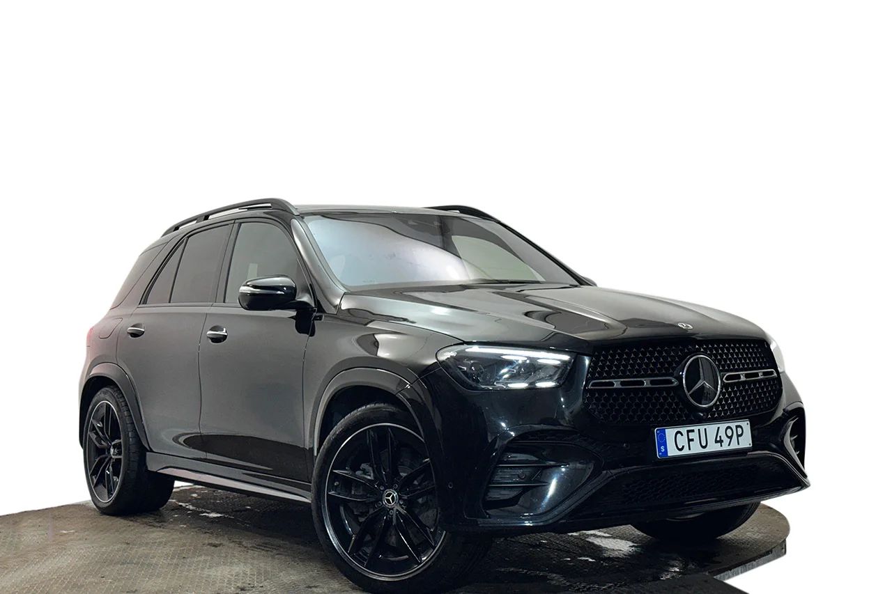 Mercedes-Benz GLE 350 de 4MATIC AMG Line Premium Plus Drag AIRMATIC Pano Burmester 360° 333hk – bild 4 av 28