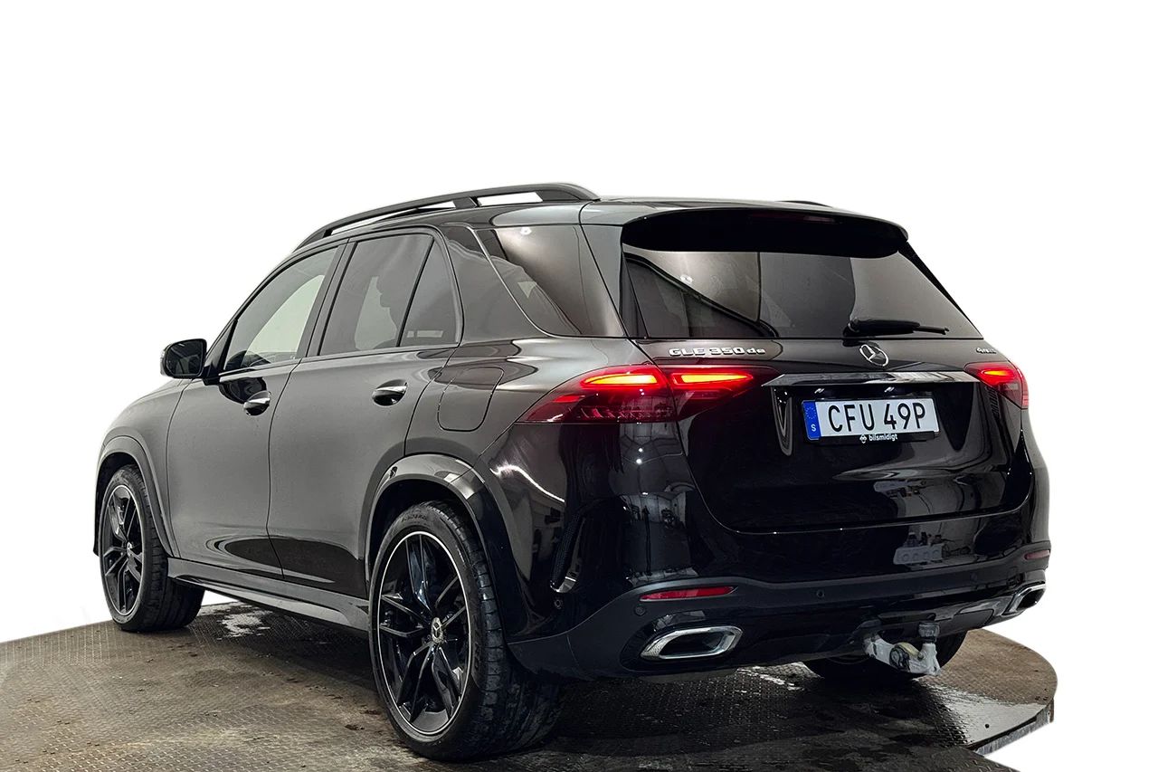 Mercedes-Benz GLE 350 de 4MATIC AMG Line Premium Plus Drag AIRMATIC Pano Burmester 360° 333hk – bild 9 av 28