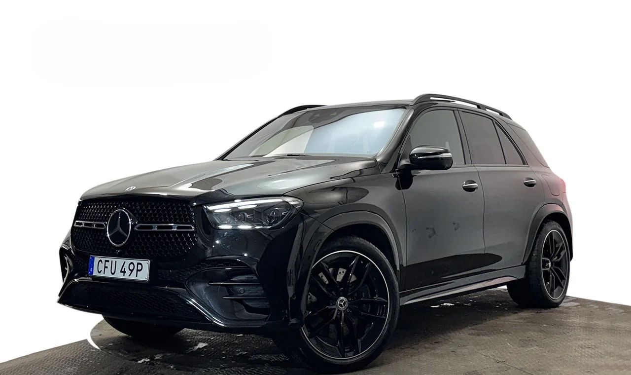 Mercedes-Benz GLE 350 de 4MATIC AMG Line Premium Plus Drag AIRMATIC Pano Burmester 360° 333hk – bild 1 av 28