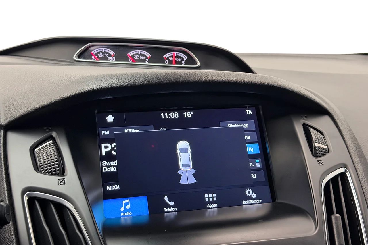Ford Focus ST Kombi Automat Läder Elsäte Keyless Filassist 185hk – bild 25 av 32