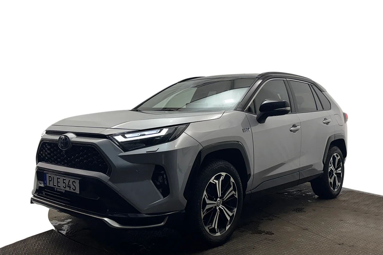 Toyota RAV4 Plug-in Hybrid Plug-in Drag HeadUp Cockpit Navi 360° Läder 306hk – bild 1 av 37