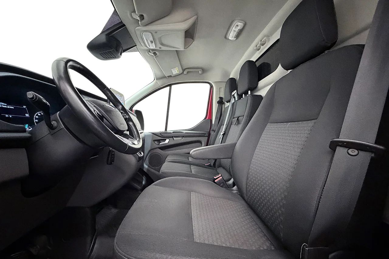 Ford Transit Custom 340 2.0 Automat L1 2xSidodörr 3-sits Kamera Värmare MOMS 130hk – bild 14 av 28