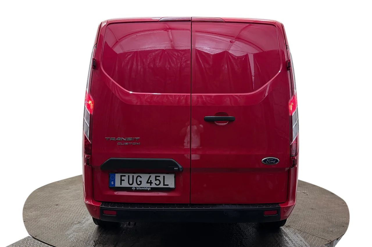 Ford Transit Custom 340 2.0 Automat L1 2xSidodörr 3-sits Kamera Värmare MOMS 130hk – bild 6 av 28