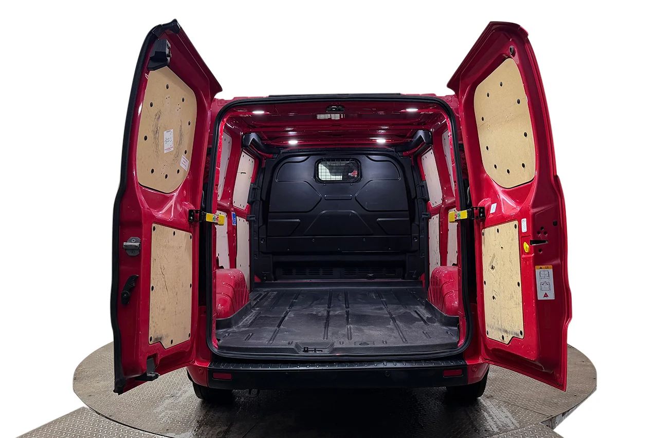 Ford Transit Custom 340 2.0 Automat L1 2xSidodörr 3-sits Kamera Värmare MOMS 130hk – bild 7 av 28