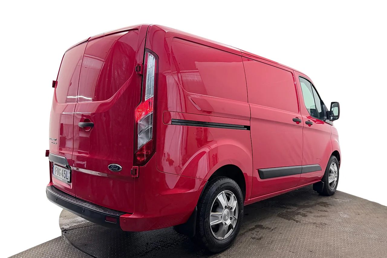 Ford Transit Custom 340 2.0 Automat L1 2xSidodörr 3-sits Kamera Värmare MOMS 130hk – bild 5 av 28