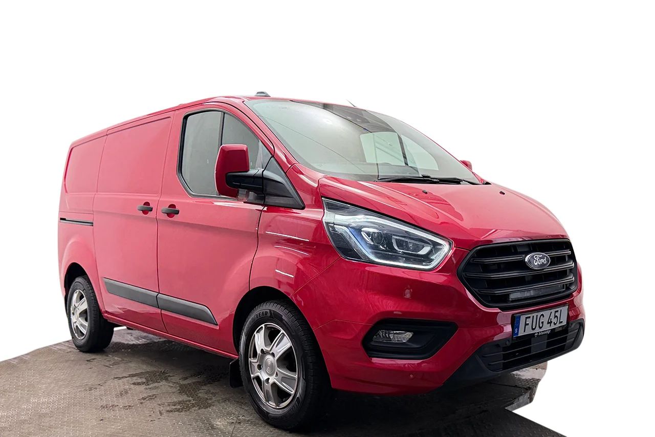 Ford Transit Custom 340 2.0 Automat L1 2xSidodörr 3-sits Kamera Värmare MOMS 130hk – bild 3 av 28
