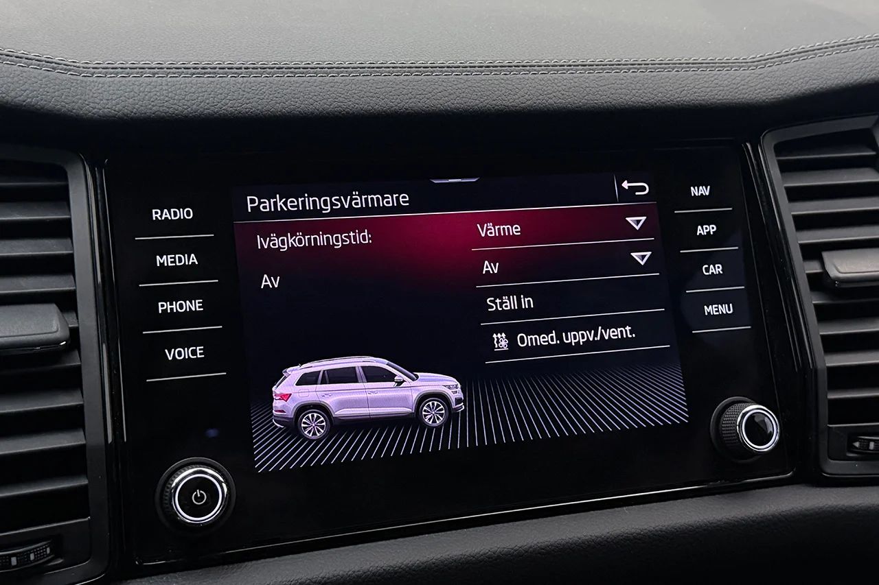 Skoda Kodiaq 2.0 TDI 4x4 Sportline Drag Värmare CANTON Stolminne MOMS 200hk – bild 26 av 40