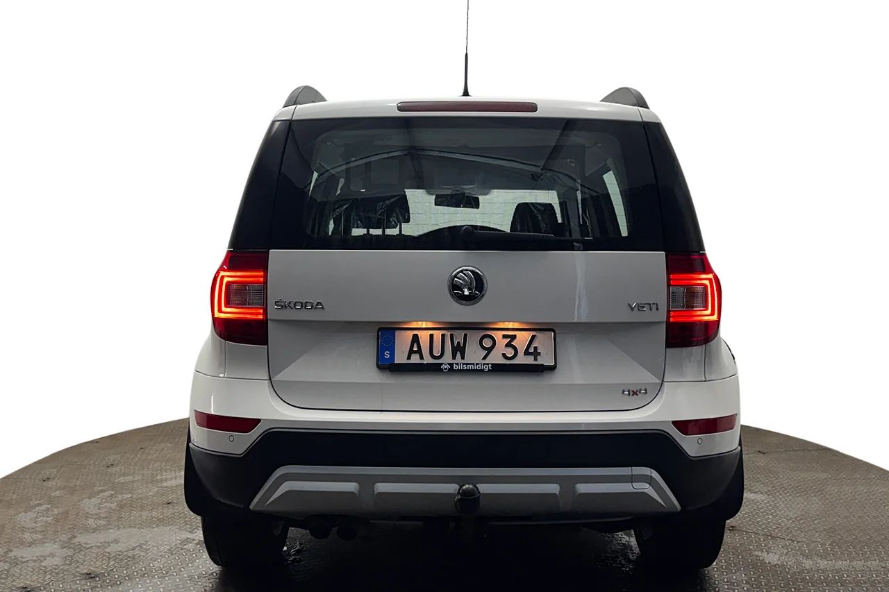Skoda Yeti Outdoor 2.0 TDI 4x4 Ambition Drag P-Sens Värmare 110hk – bild 6 av 25