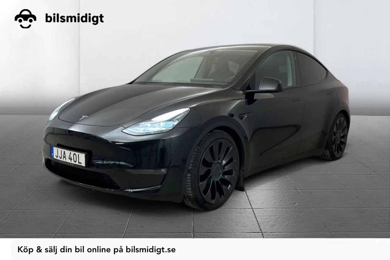 Tesla Model Y Performance Drag Värmepump AI-Dator Premiumljud MOMS 534hk – bild 1 av 13