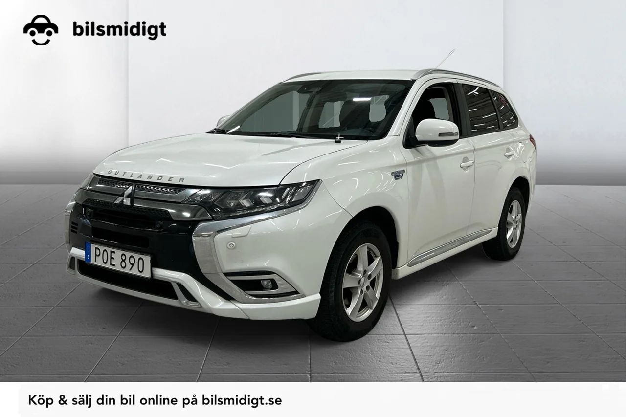 Mitsubishi Outlander PHEV AWD Delläder Adaptiv Farthållare MOMS 224hk – bild 1 av 9