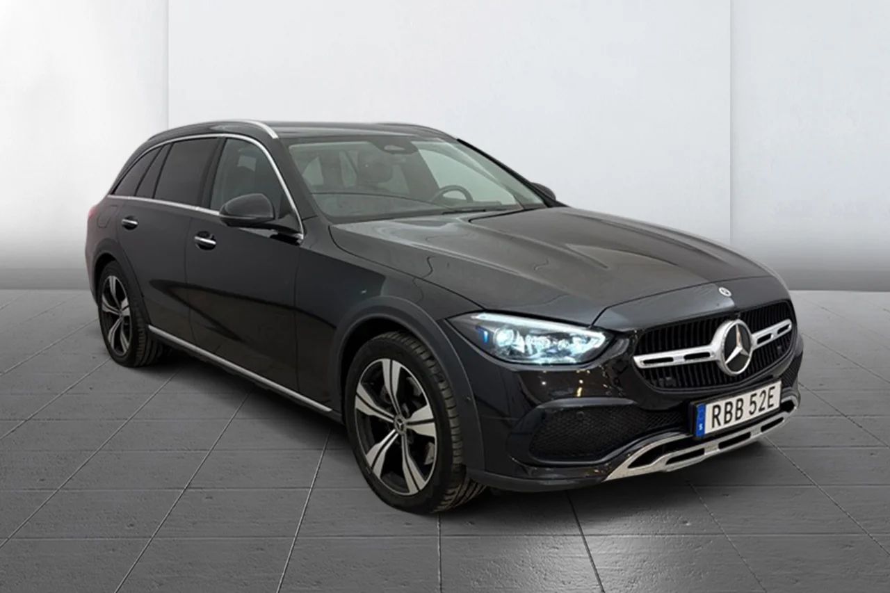 Mercedes-Benz C 220 d 4M All-Terrain Avantgarde Drag 360° Värmare Stolminne Burmester – bild 3 av 13