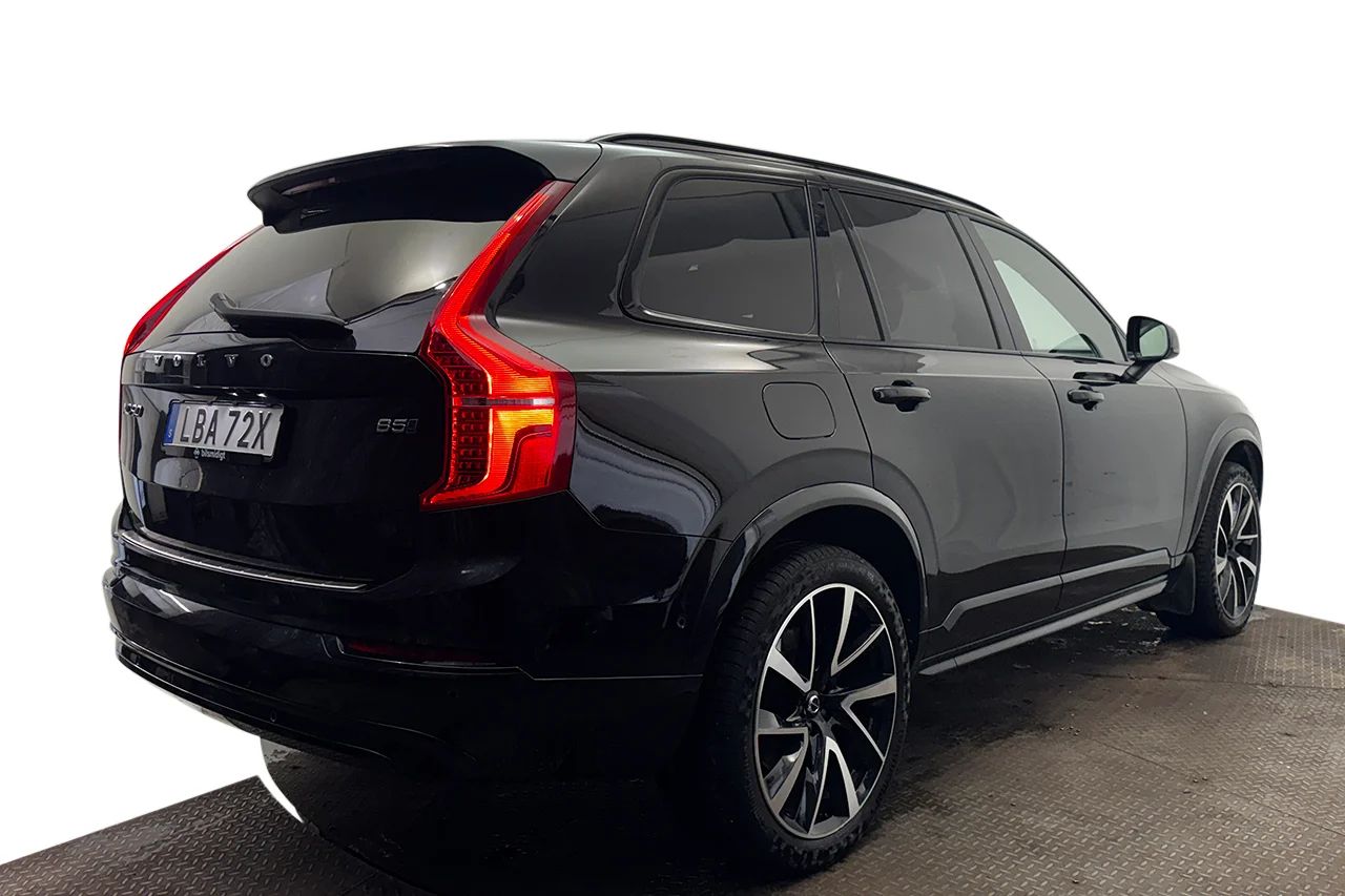 Volvo XC90 B5 AWD Ultimate Dark 7sits Pano Navi HUD 360° H/K 235hk – bild 5 av 37