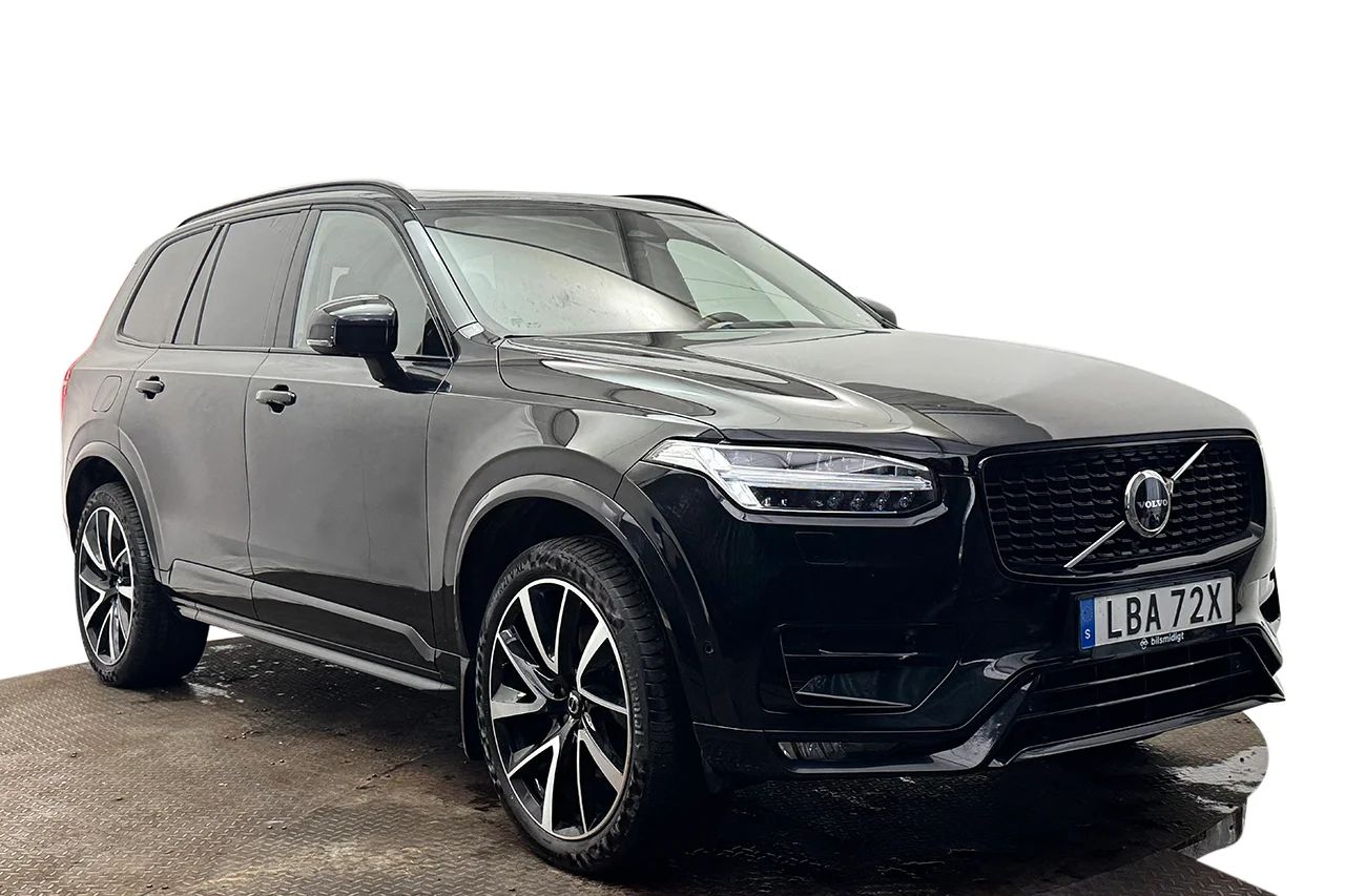 Volvo XC90 B5 AWD Ultimate Dark 7sits Pano Navi HUD 360° H/K 235hk – bild 3 av 37
