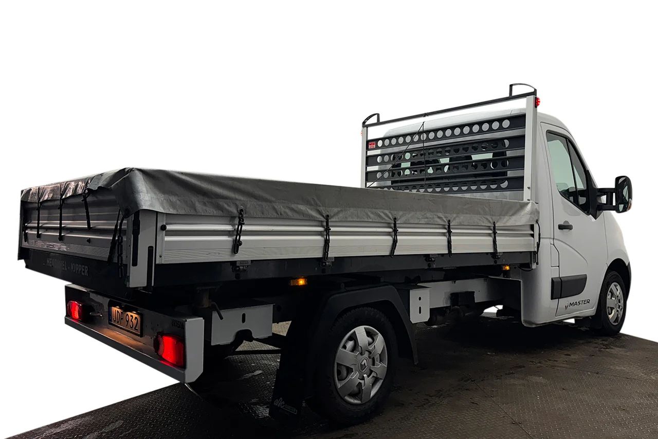 Renault Master Chassi 3.5T 2.3 dCi 3sits Tippflak Blåtand MOMS 130hk – bild 5 av 19