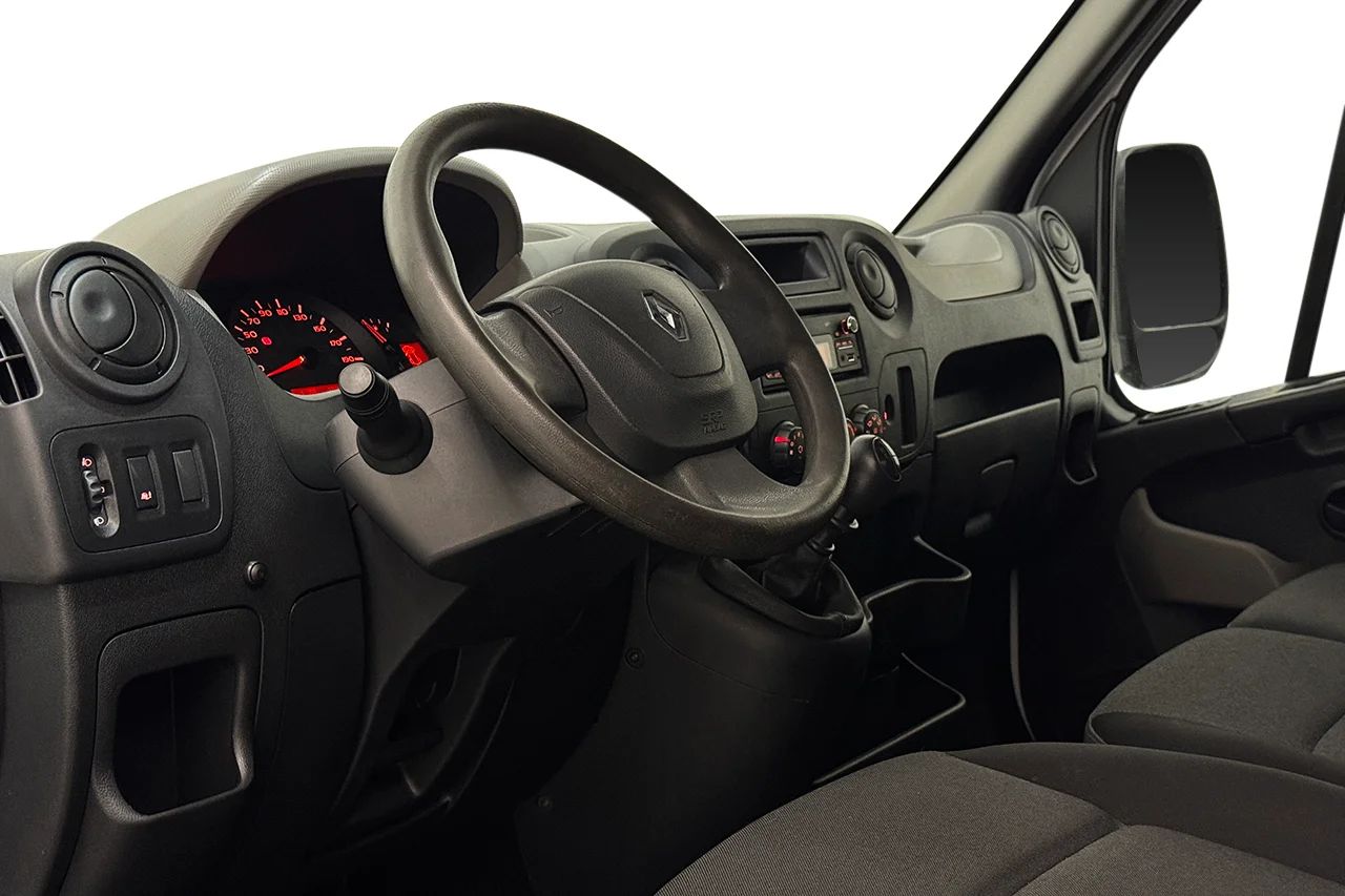 Renault Master Chassi 3.5T 2.3 dCi 3sits Tippflak Blåtand MOMS 130hk – bild 12 av 19