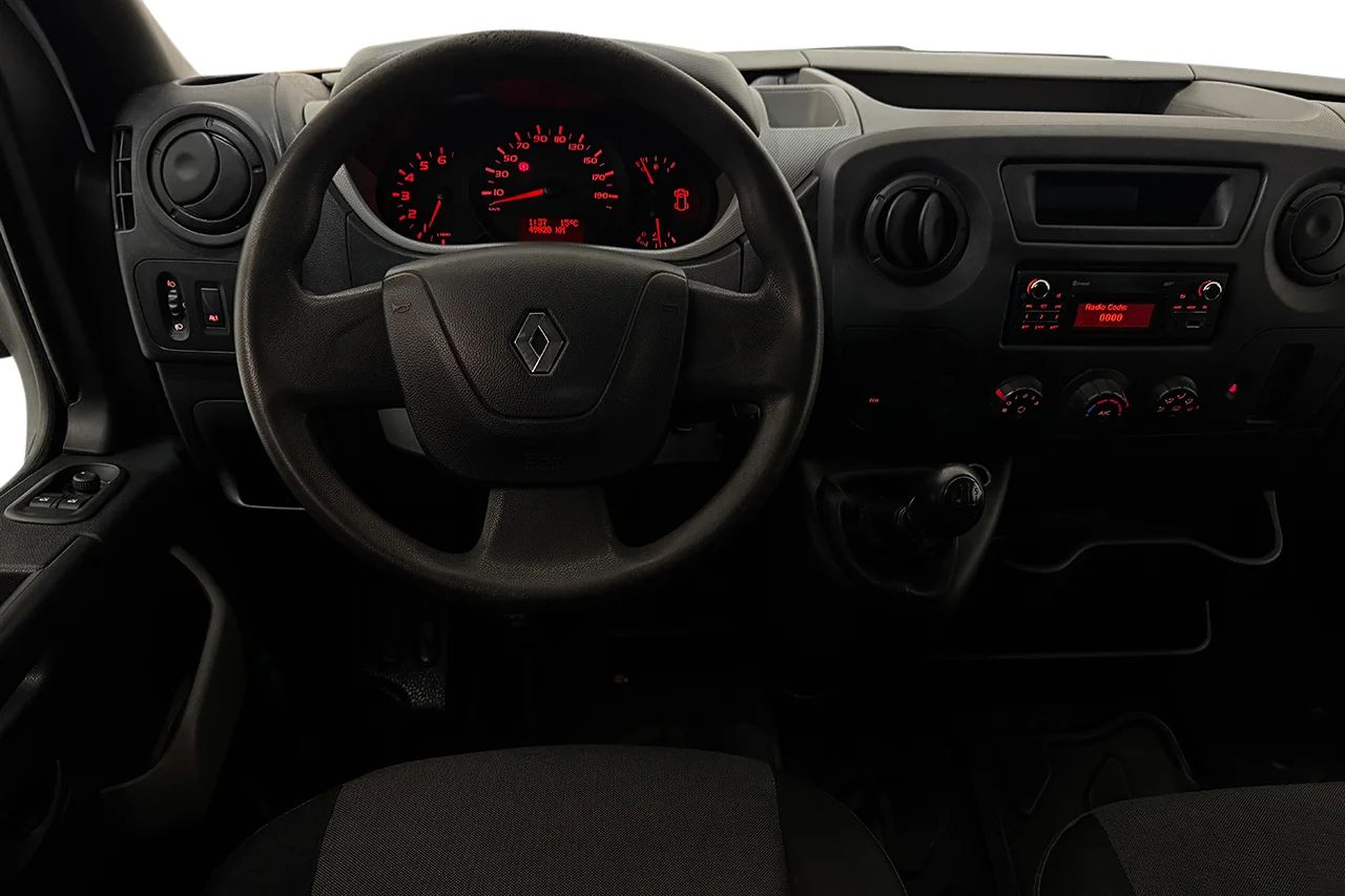 Renault Master Chassi 3.5T 2.3 dCi 3sits Tippflak Blåtand MOMS 130hk – bild 14 av 19