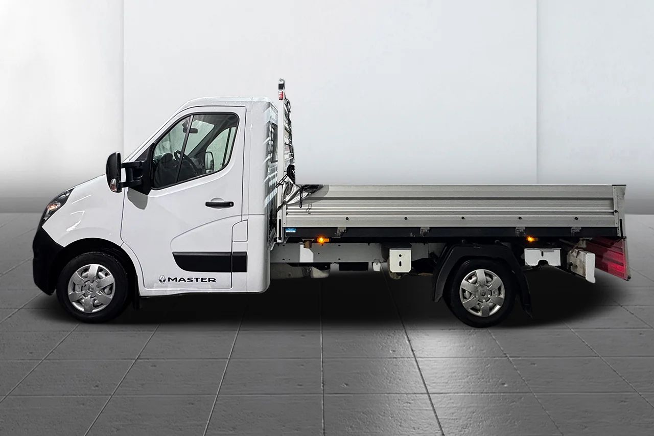 Renault Master Chassi 3.5T 2.3 dCi 3sits Tippflak Blåtand MOMS 130hk – bild 9 av 19