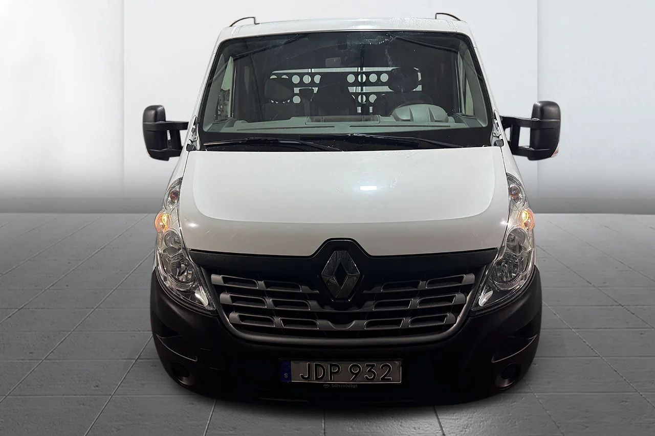 Renault Master Chassi 3.5T 2.3 dCi 3sits Tippflak Blåtand MOMS 130hk – bild 2 av 19