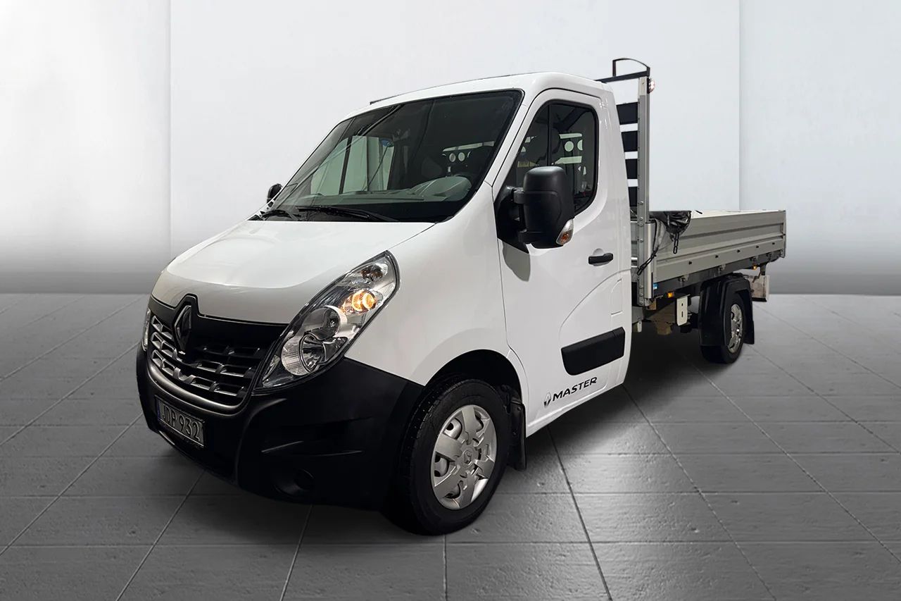Renault Master Chassi 3.5T 2.3 dCi 3sits Tippflak Blåtand MOMS 130hk – bild 1 av 19