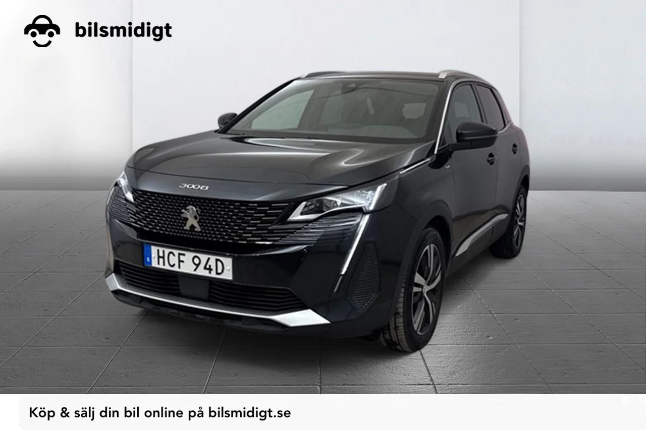 Peugeot 3008 1.2 PureTech GT Navi Kamera Delläder Cockpit MOMS – bild 1 av 10