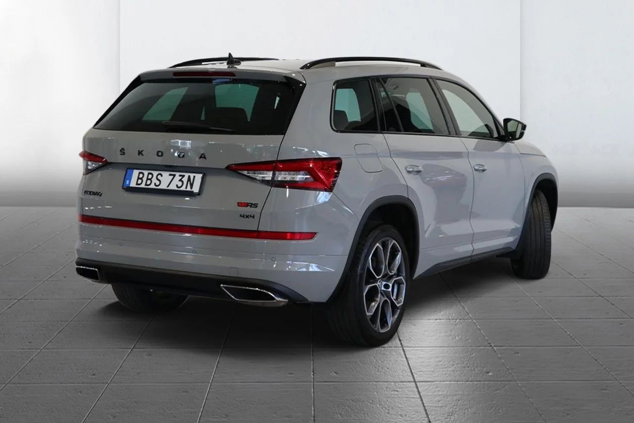 Skoda Kodiaq RS 2.0 TDI 4x4 Drag Läder Kamera Värmare 240hk – bild 5 av 14