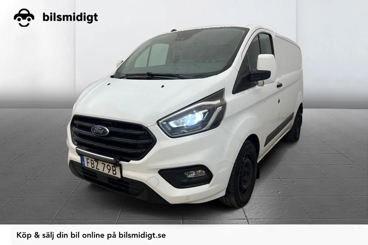 Ford Transit Custom 280 2.0 Aut L1 Drag Inredd Kamera Värmare 3sits MOMS – bild 1 av 10