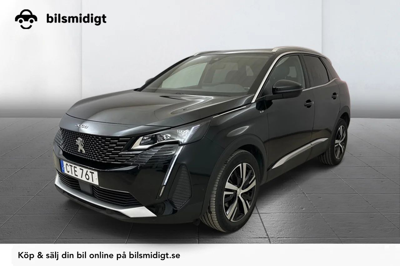 Peugeot 3008 1.2 PureTech GT Navi Kamera Delläder Cockpit MOMS – bild 1 av 10