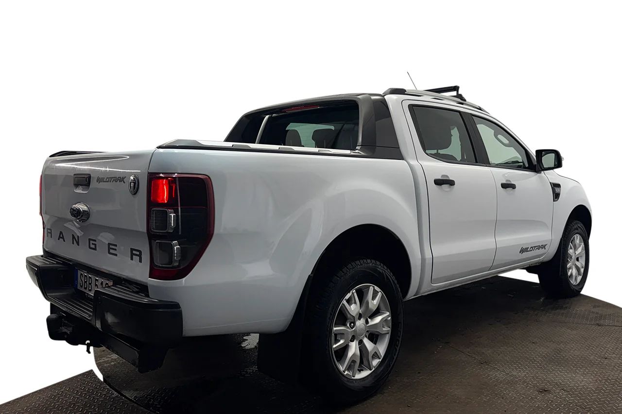 Ford Ranger Dubbelhytt 3.2 TDCi 4x4 Wildtrack Automat Drag Navi Kamera Läder MOMS 200hk – bild 5 av 29