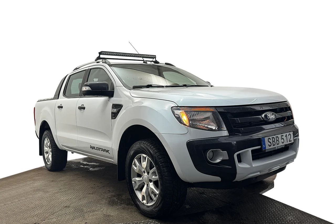 Ford Ranger Dubbelhytt 3.2 TDCi 4x4 Wildtrack Automat Drag Navi Kamera Läder MOMS 200hk – bild 3 av 29