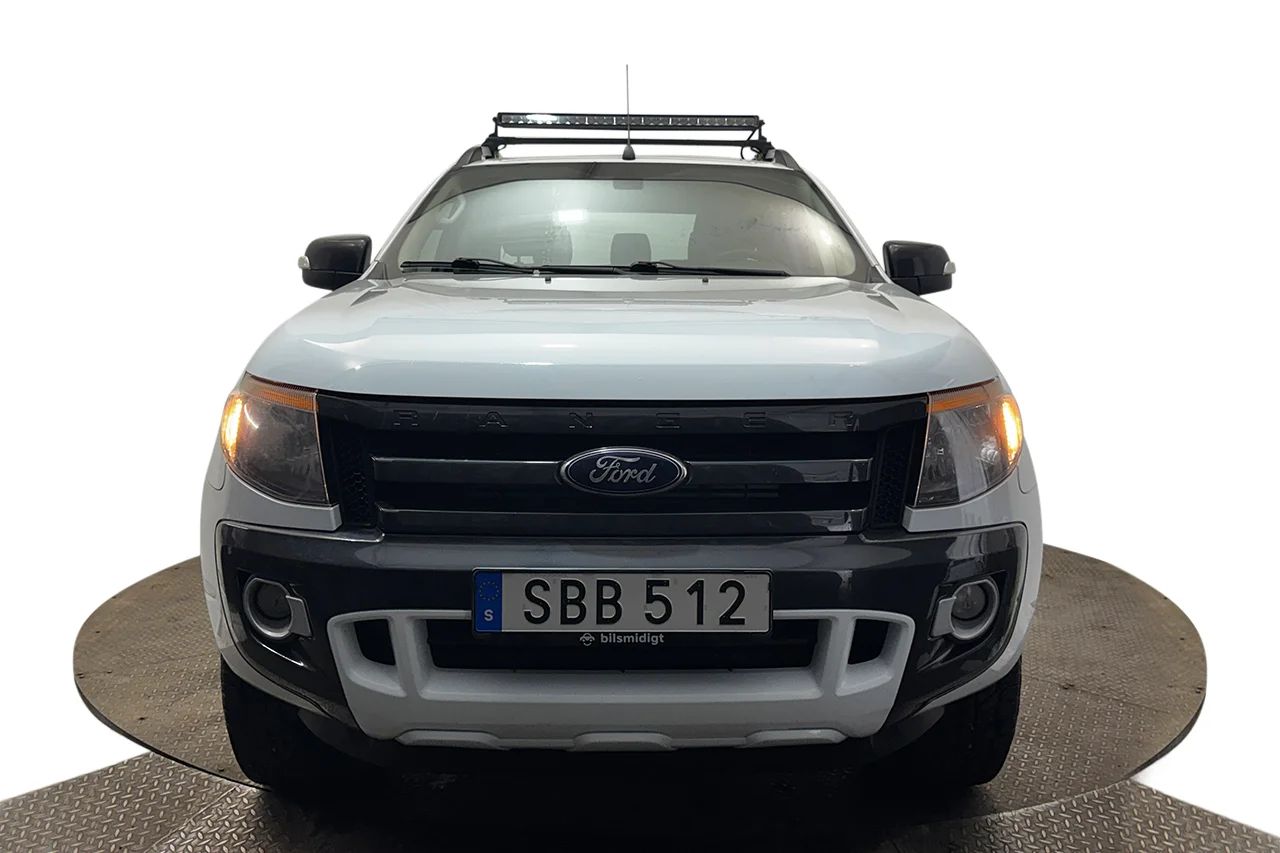 Ford Ranger Dubbelhytt 3.2 TDCi 4x4 Wildtrack Automat Drag Navi Kamera Läder MOMS 200hk – bild 2 av 29