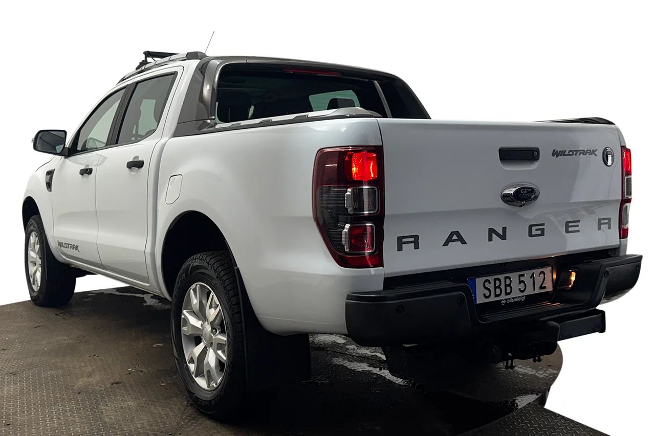 Ford Ranger Dubbelhytt 3.2 TDCi 4x4 Wildtrack Automat Drag Navi Kamera Läder MOMS 200hk – bild 8 av 29