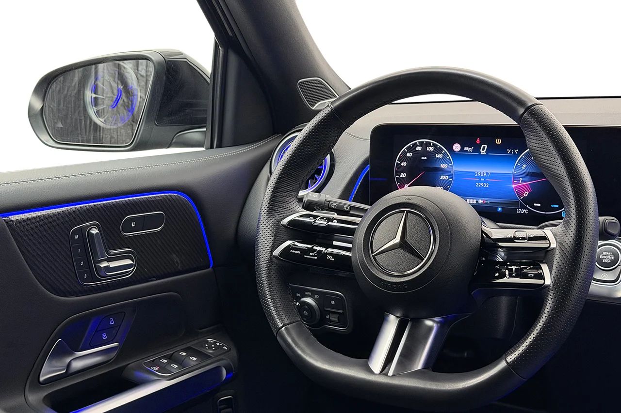 Mercedes-Benz GLB 200 AMG Premium Advanced Drag 360° Navi Läder MOMS – bild 15 av 46
