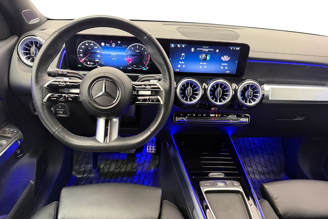 Mercedes-Benz GLB 200 AMG Premium Advanced Drag 360° Navi Läder MOMS – bild 17 av 46