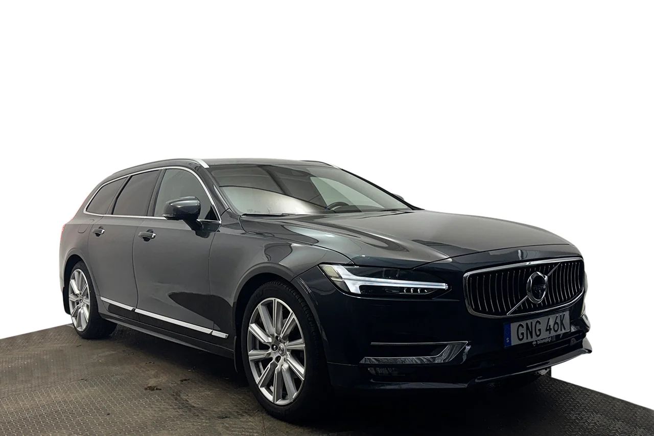 Volvo V90 D4 Inscription Drag Läder Stolsminne P-Klimat 360° HUD BLIS H/K 190hk – bild 3 av 38