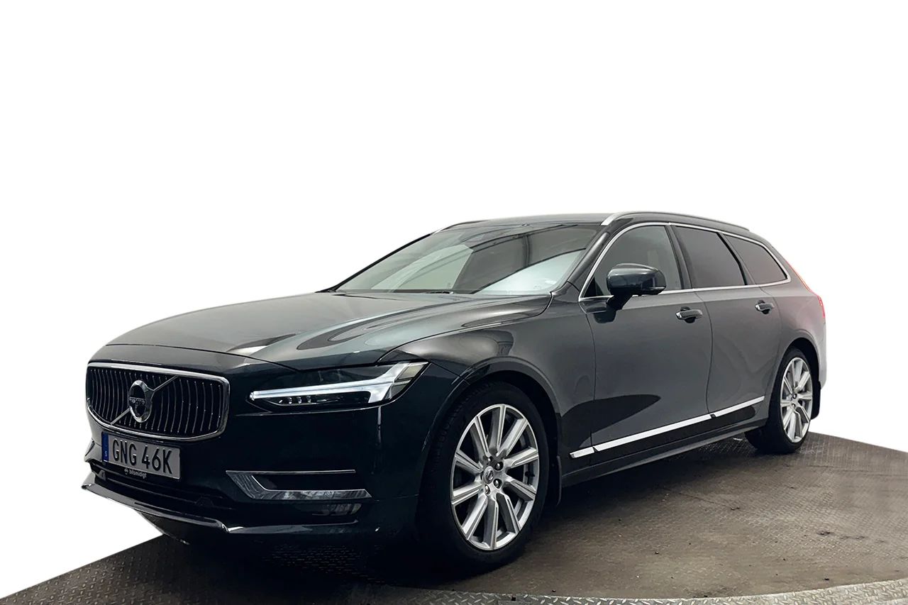 Volvo V90 D4 Inscription Drag Läder Stolsminne P-Klimat 360° HUD BLIS H/K 190hk