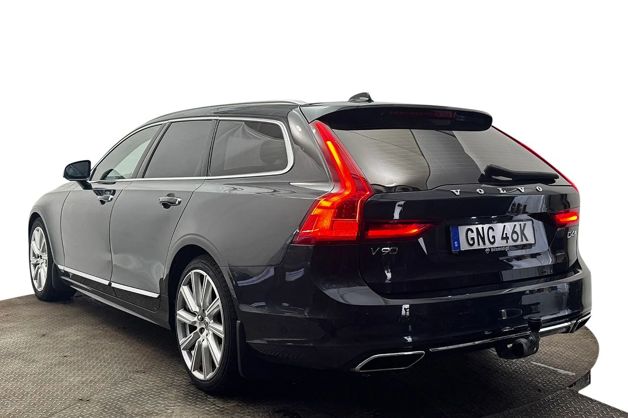 Volvo V90 D4 Inscription Drag Läder Stolsminne P-Klimat 360° HUD BLIS H/K 190hk – bild 8 av 38