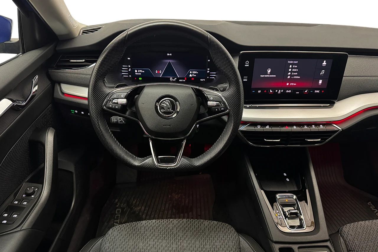 Škoda Octavia Kombi 1.0 TSI Style Cockpit Kamera SmartLink MOMS 110hk – bild 16 av 32