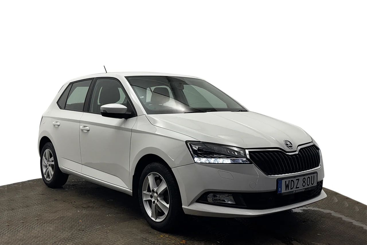 Skoda Fabia 1.0 TSI Automat Ambition Högerstyrd P-Sensorer App-Connect 95hk – bild 3 av 28