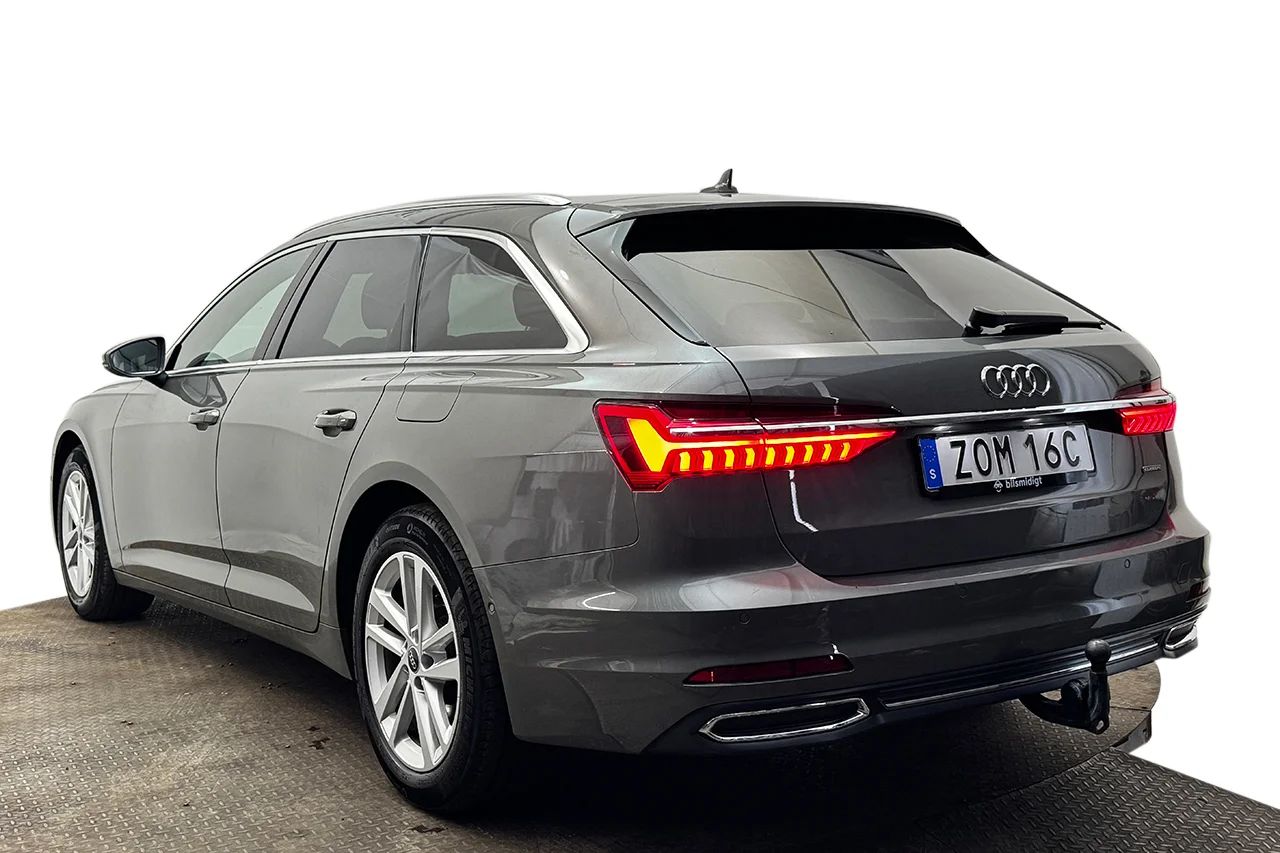 Audi A6 Avant 50 TFSI e Quattro Proline Sport Drag Assist Matrix MOMS 299hk – bild 8 av 34