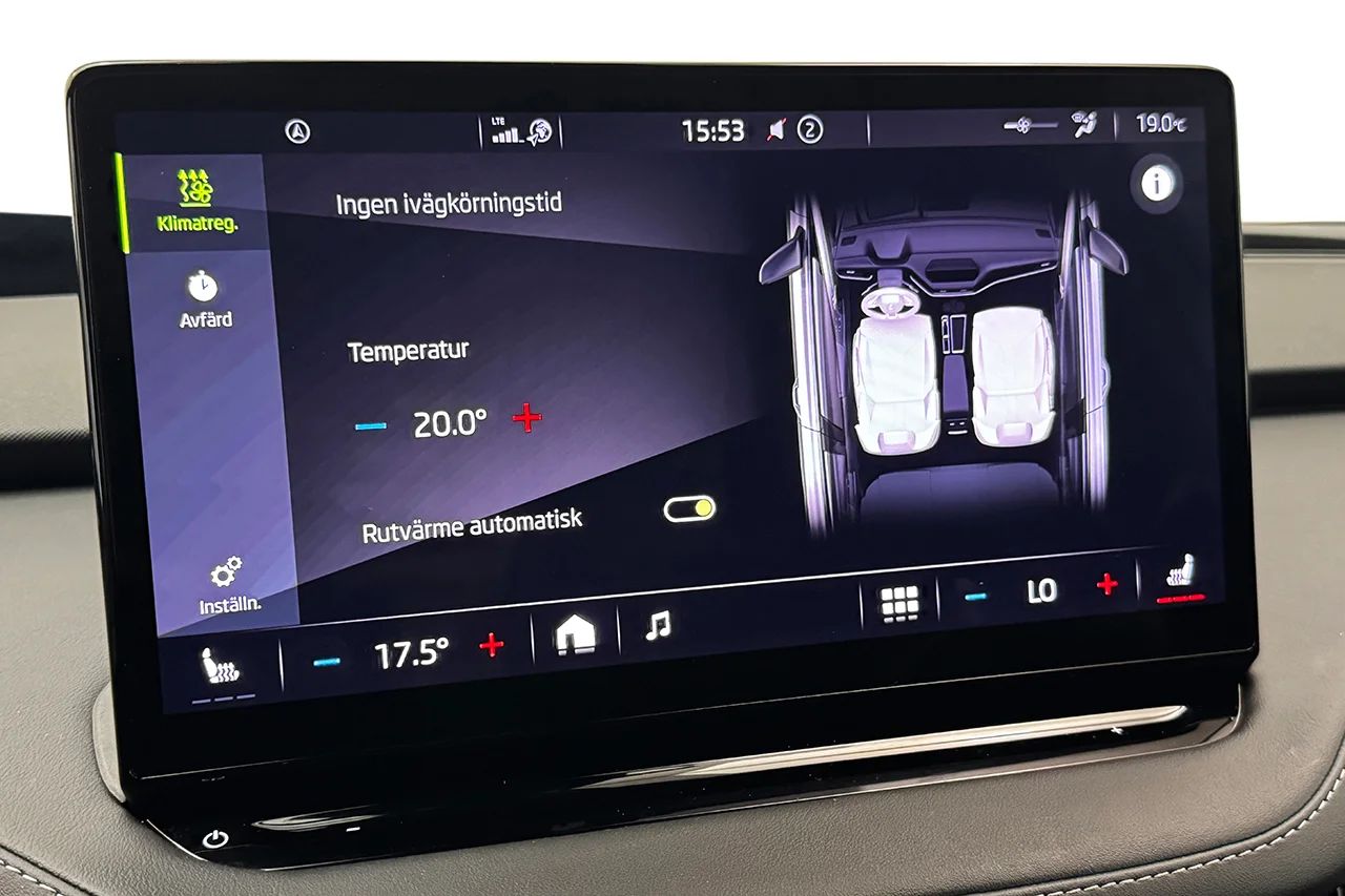 Škoda Enyaq iV 80x Sportline Light&View+ Drag Head-Up Navi 360° Stolminne CANTON MOMS 265hk – bild 29 av 45