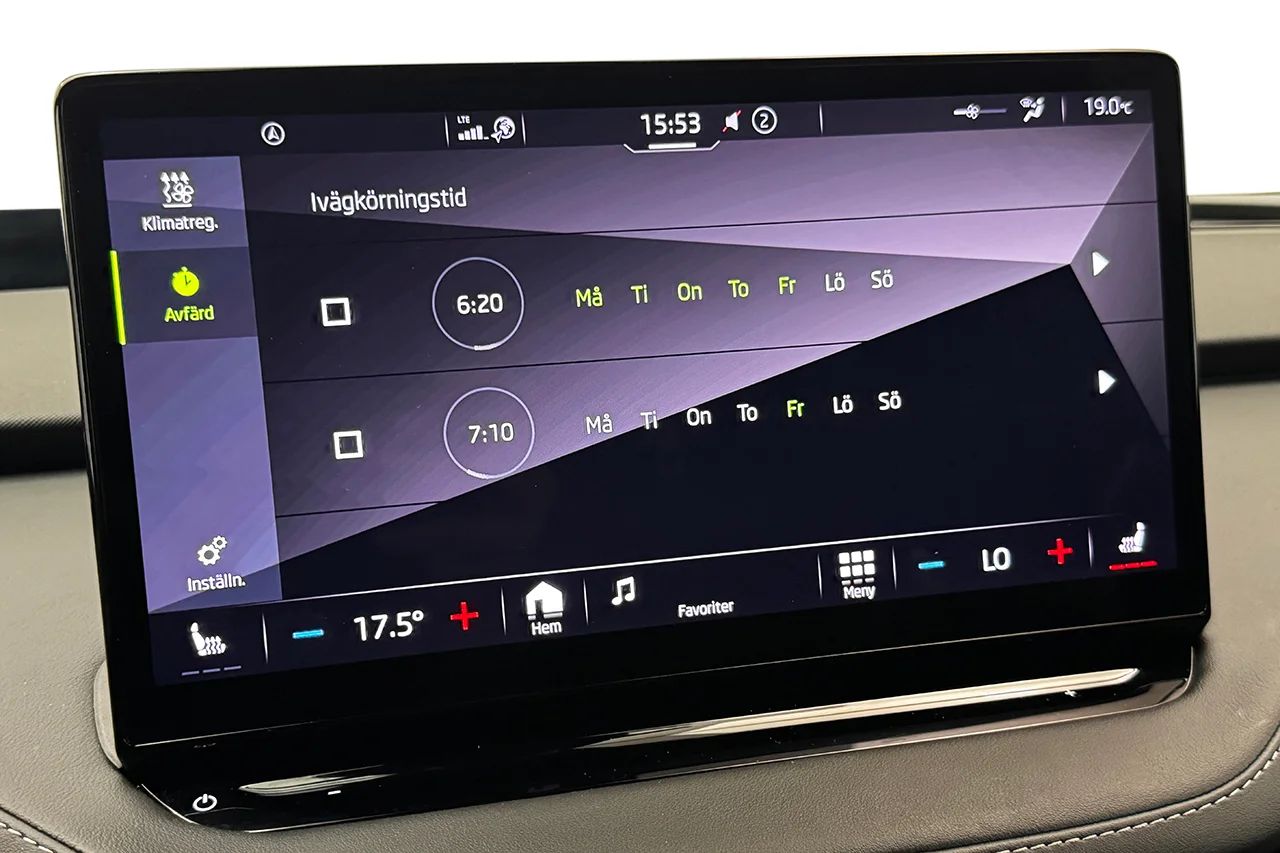 Škoda Enyaq iV 80x Sportline Light&View+ Drag Head-Up Navi 360° Stolminne CANTON MOMS 265hk – bild 32 av 45