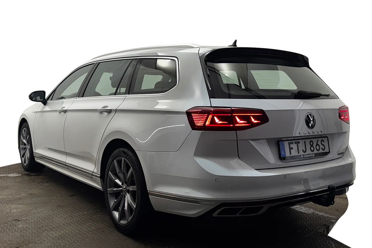 Volkswagen Passat SC 2.0 TDI 4M GT R-Line Drag Alcantara Navi Värmare Kamera 200hk – bild 8 av 35