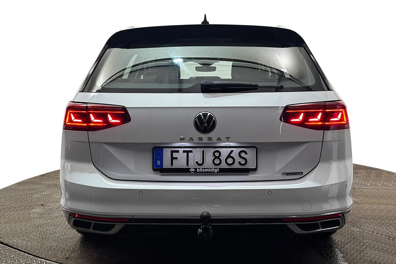 Volkswagen Passat SC 2.0 TDI 4M GT R-Line Drag Alcantara Navi Värmare Kamera 200hk – bild 6 av 35
