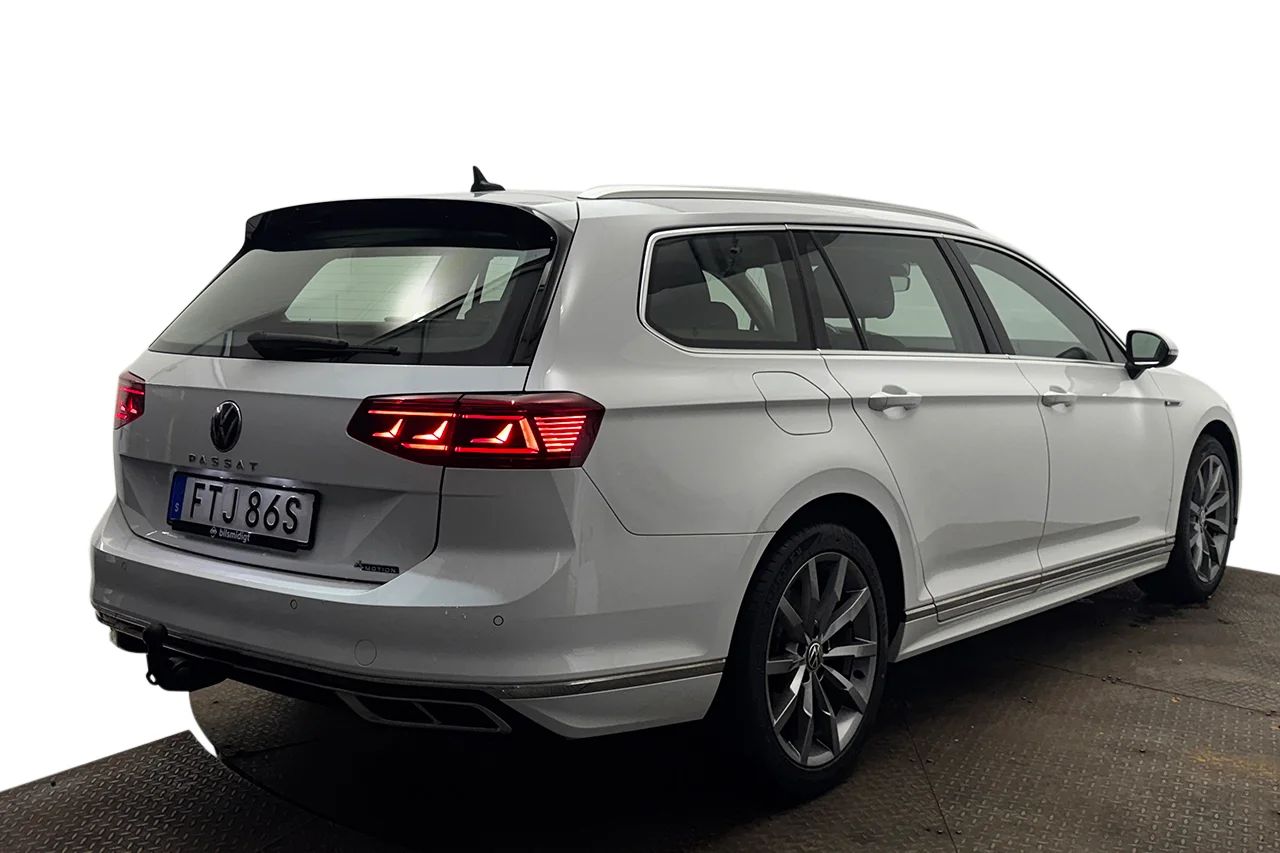 Volkswagen Passat SC 2.0 TDI 4M GT R-Line Drag Alcantara Navi Värmare Kamera 200hk – bild 5 av 35
