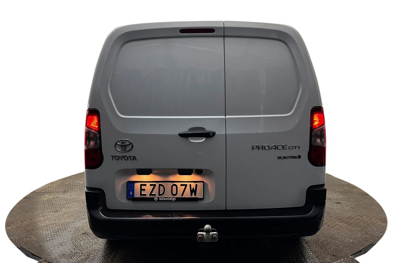 Toyota ProAce City Electric 50 kWh L2 Drag Inredd 3sits Navi Kamera 136hk – bild 6 av 28