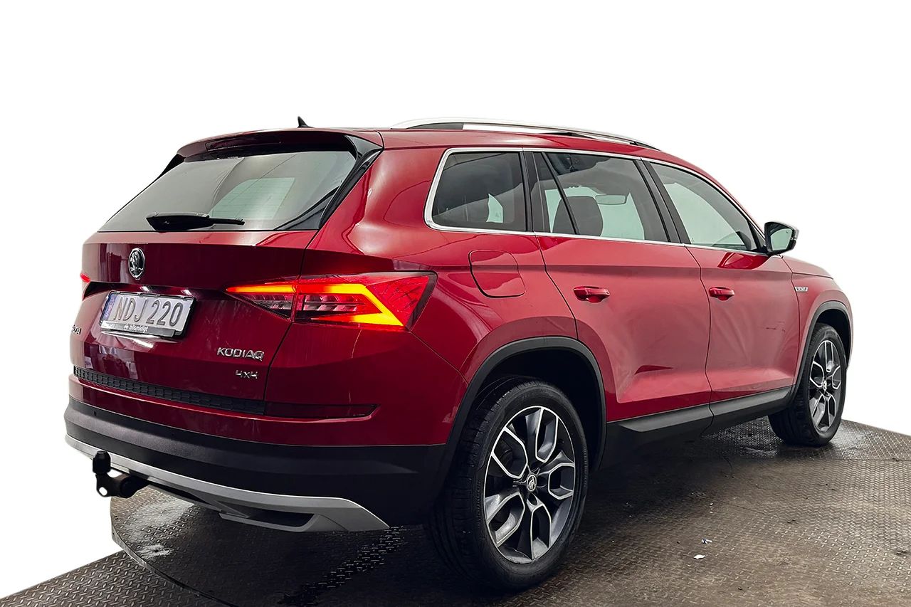 Skoda Kodiaq SCOUT 2.0 TDI 4x4 Business Drag Pano Värmare CANTON 190hk – bild 5 av 31